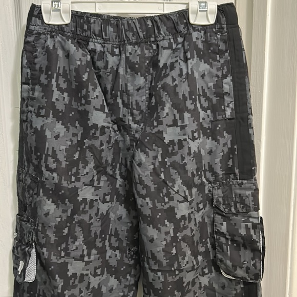 Sportek Lined Wind pants, Grey/Black, Great Used Condition, SZ 10/12 - Picture 2 of 9